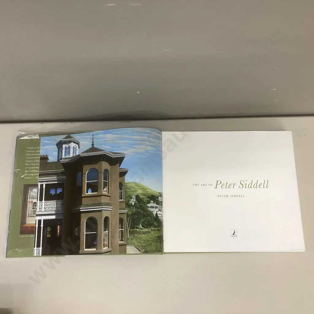 The Art Of Peter Siddell Book, Godwit 2011 Hardcover With Dust Jacket Image 1++