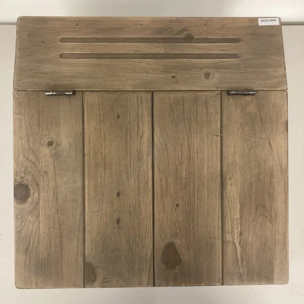 Modernist Writing Slope With Hinged Top, H16 W40 D40cm Image 1++