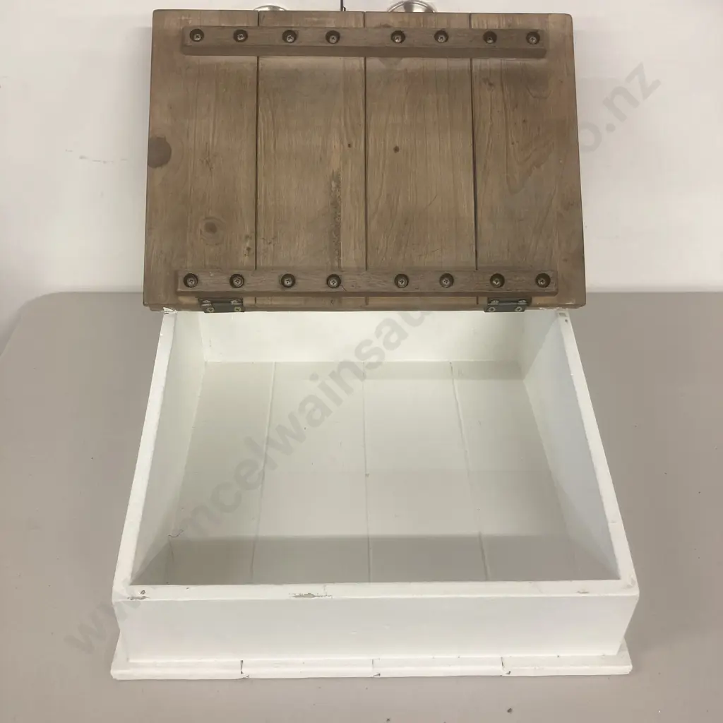 Modernist Writing Slope With Hinged Top, H16 W40 D40cm Image 1++