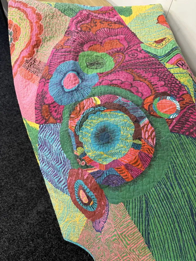 Multi Coloured Coverlet Image 1++