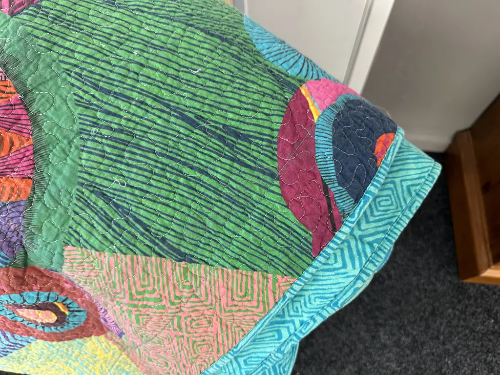 Multi Coloured Coverlet Image 1++