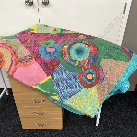 Multi Coloured Coverlet
