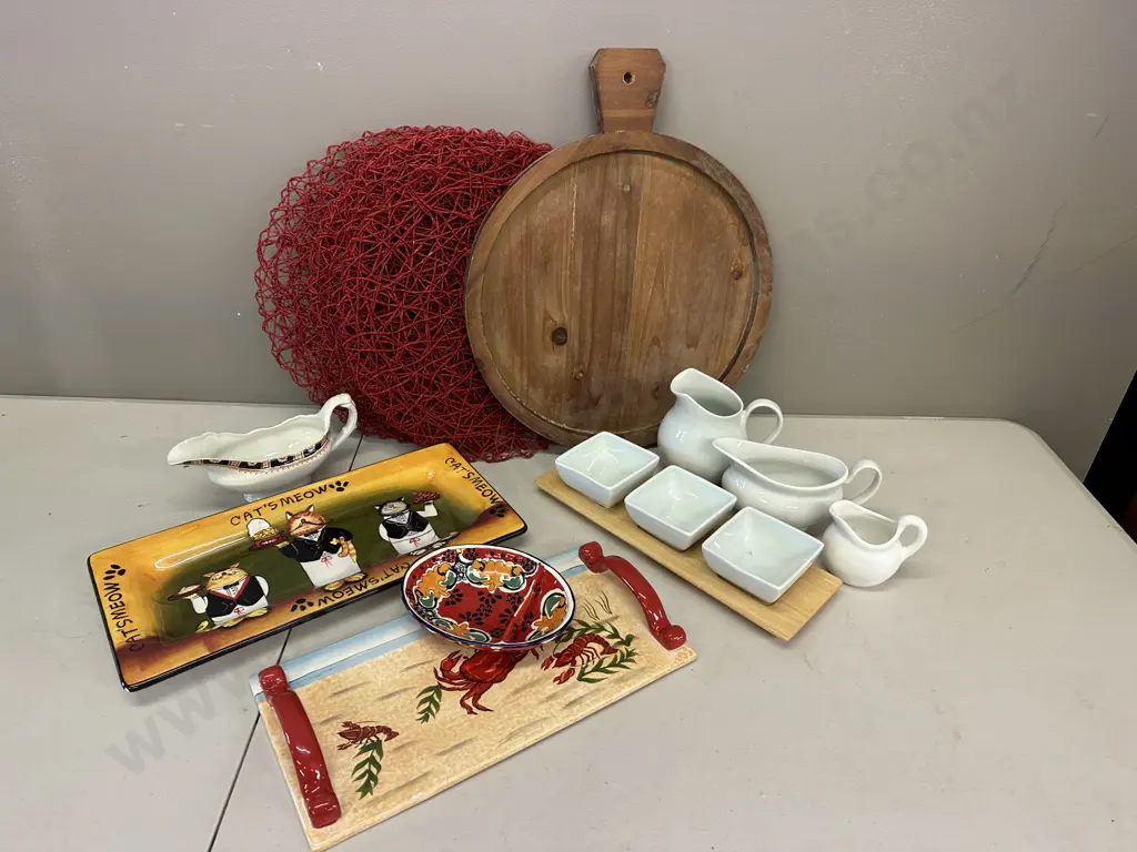 Serving Platters, Jugs, Placemats Etc Image 1++