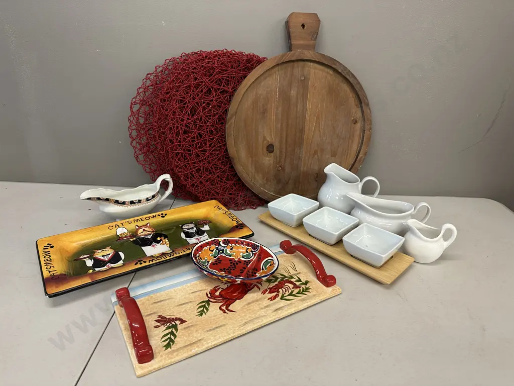 Serving Platters, Jugs, Placemats Etc Image 1++