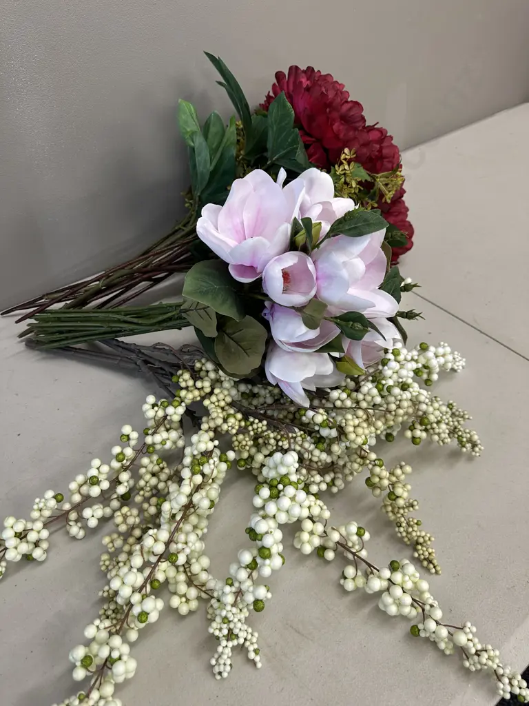 Selection of Faux Flowers Image 1++