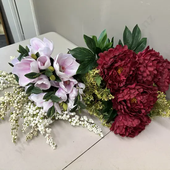 Selection of Faux Flowers