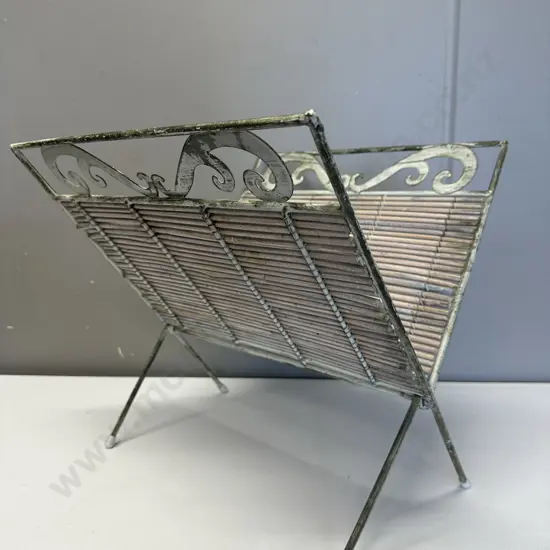 Magazine Rack. Ornate Framed