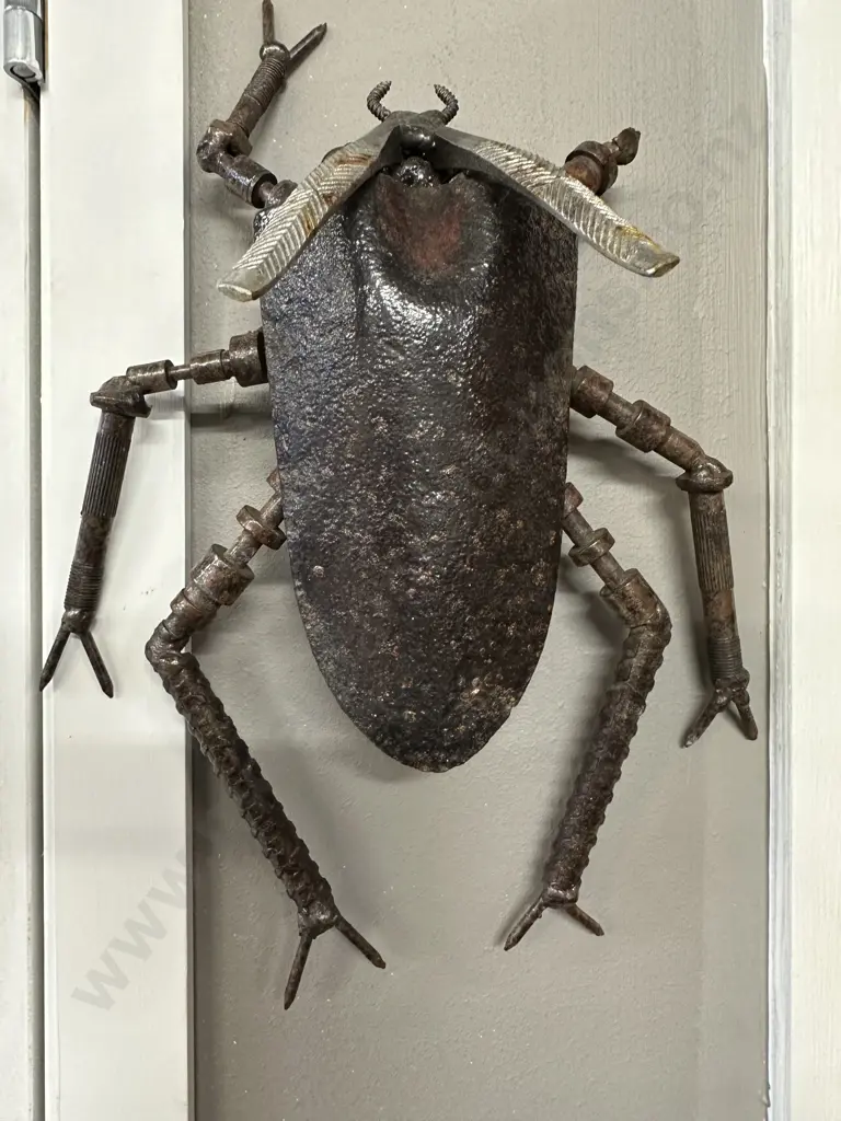 Steel Beetle Wall Art (As Found) Image 1++