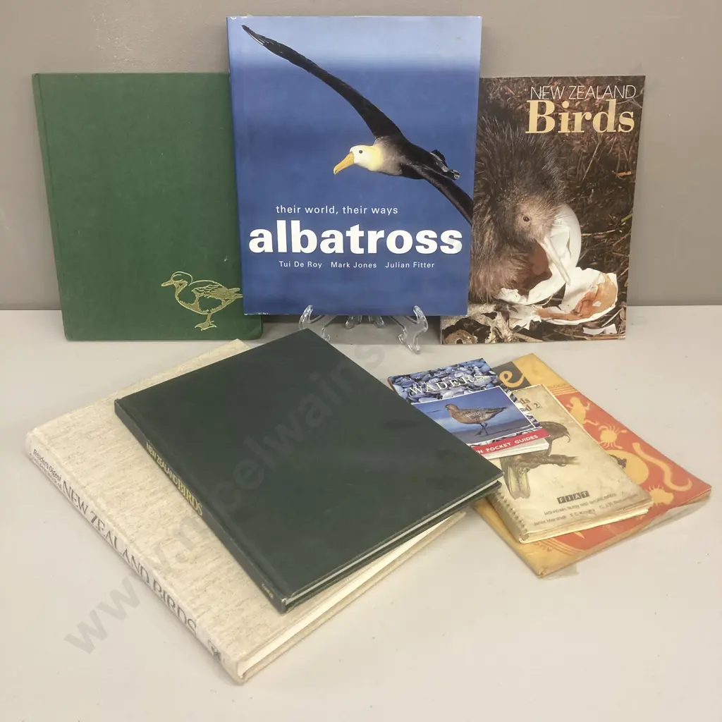 Lot of Books - Albatross by Tui De Roy, Elaine Power's NZ Water Birds, Native Animals of NZ (1959) Etc Image 1++