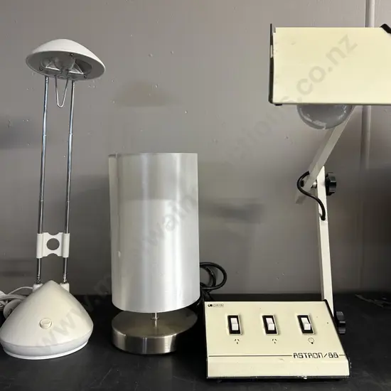 Astron / 88 Desk Top Light & Table Lamps x 2