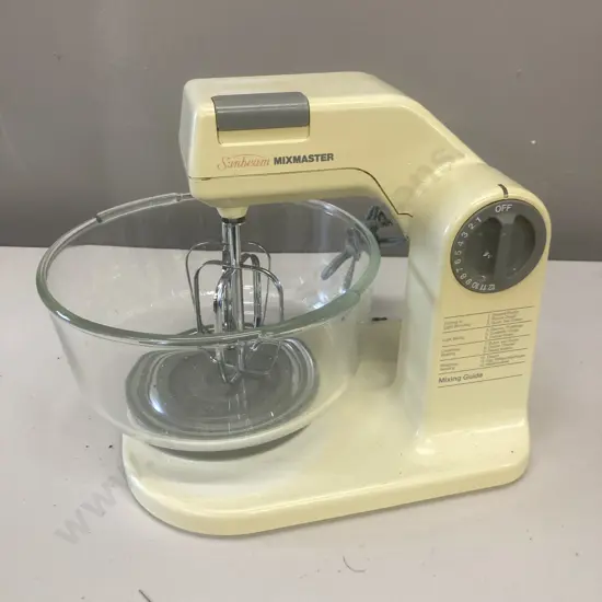 Sunbeam Mixmaster MX-AC with Glass Bowl & Manual