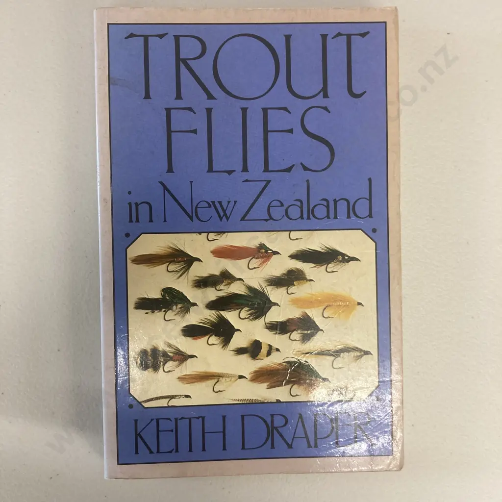 Worlds Best Trout Flies by John Roberts, Trout Flies by Draper, NZ Fly Tying, The Art Of The Trout Fly, Etc Image 1++
