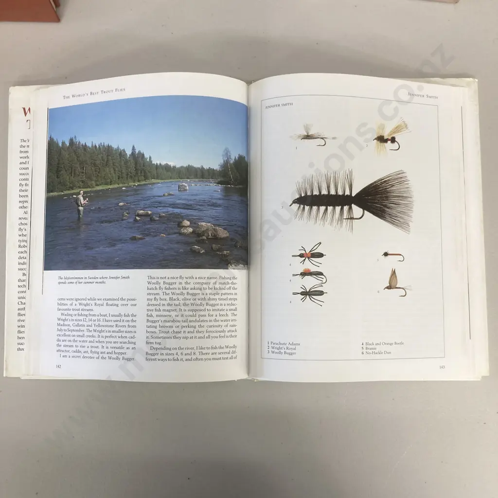 Worlds Best Trout Flies by John Roberts, Trout Flies by Draper, NZ Fly Tying, The Art Of The Trout Fly, Etc Image 1++