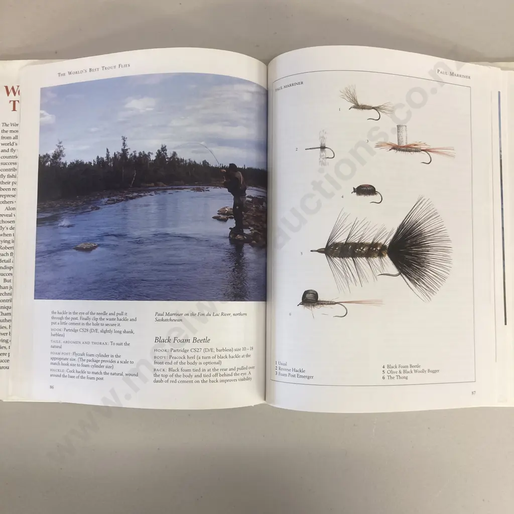 Worlds Best Trout Flies by John Roberts, Trout Flies by Draper, NZ Fly Tying, The Art Of The Trout Fly, Etc Image 1++