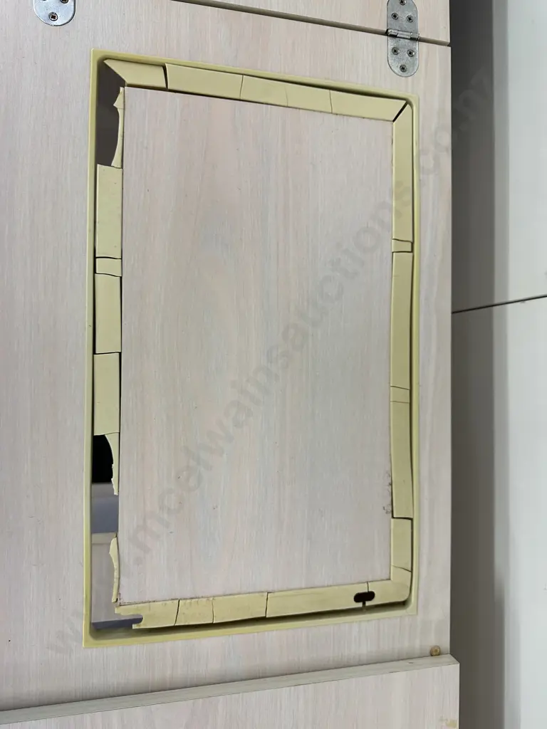Horn Australia Sewing Machine Cabinet H76 W95.5 D43.5cm (As Found Condition) Image 1++