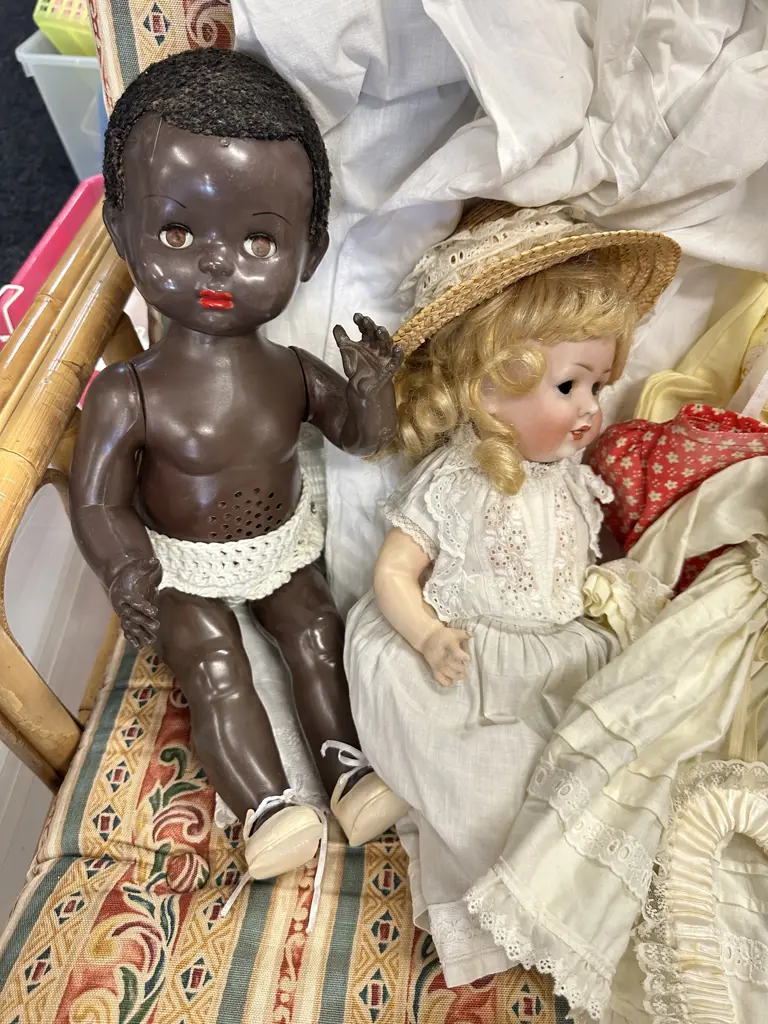 Vintage babies Clothes, Dolls, Porcelain Etc Image 1++