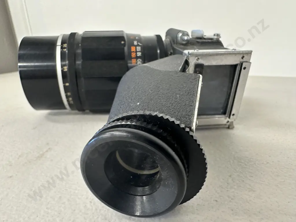 Vintage Canon 200mm f3.5 Lens & Komura Tele Box Made In Japan Image 1++