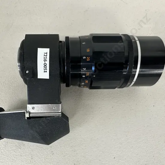 Vintage Canon 200mm f3.5 Lens & Komura Tele Box Made In Japan