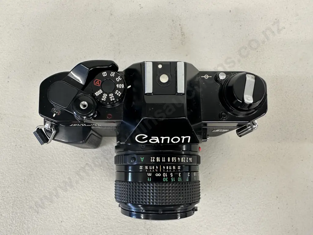 Canon AL-1 QF 35mm SLR Film Camera With Canon FD 50mm 1:1.4 Lens, Made In Japan Image 1++