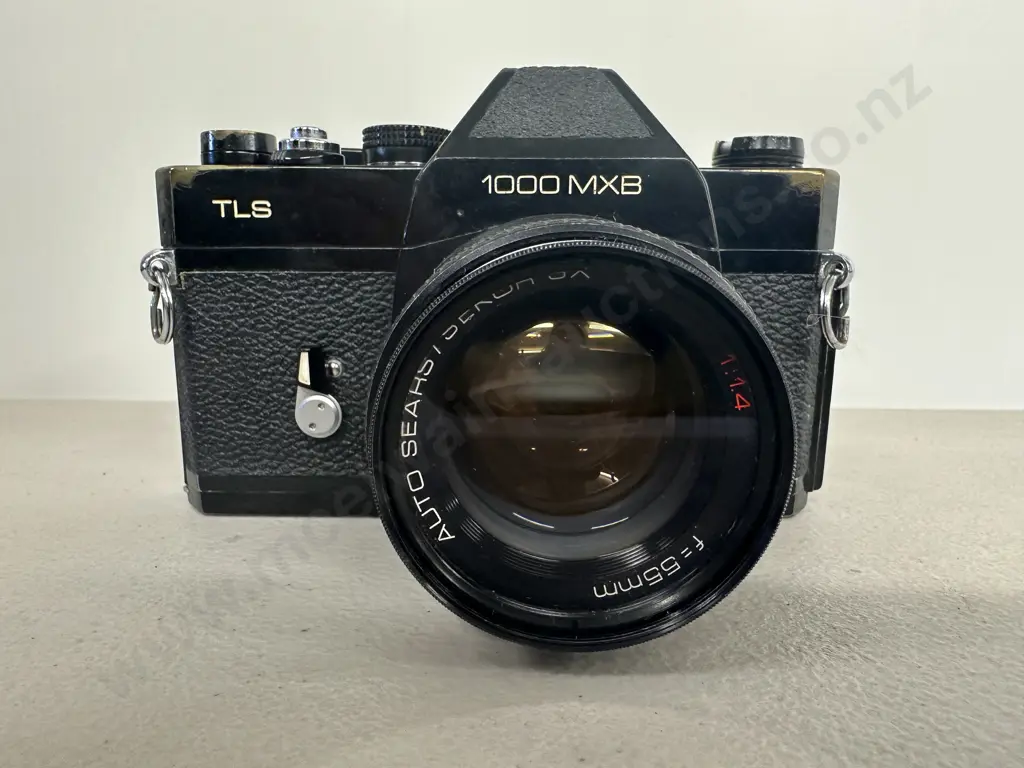Vintage SEARS TLS 35mm Film Camera With Auto Sears / Sekor SX 55mm 1:1.4 Lens Image 1++
