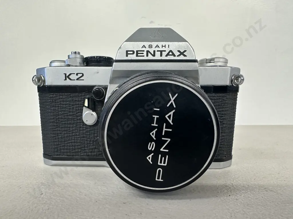Pentax K2 Black SLR 35mm Film Camera With SMC PENTAX-M  50mm F/1.7 Lens From Japan Image 1++