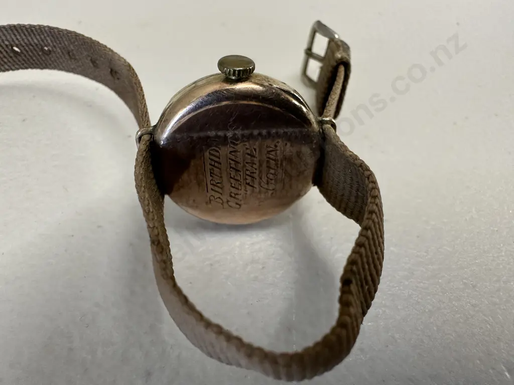 Vintage Rotherhams 9 Ct Gold Case Ladies Watch (Stamped 9C) Image 1++