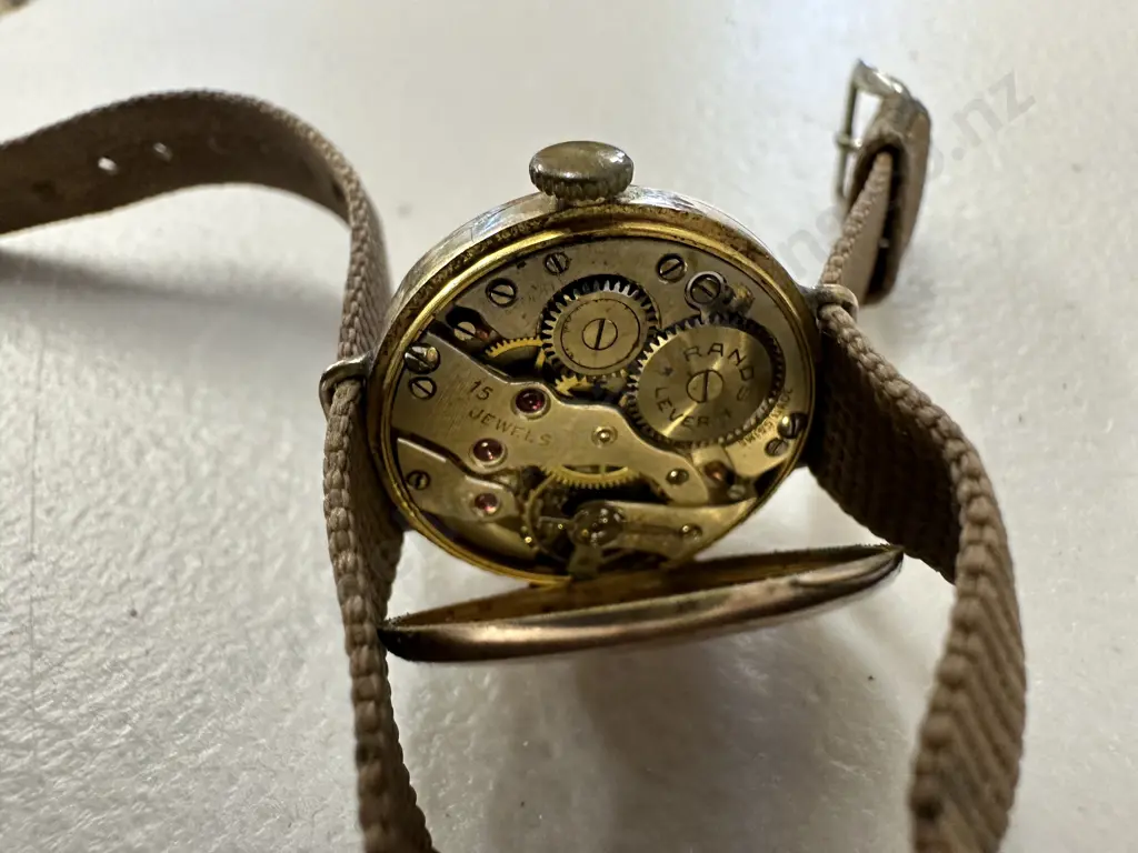 Vintage Rotherhams 9 Ct Gold Case Ladies Watch (Stamped 9C) Image 1++