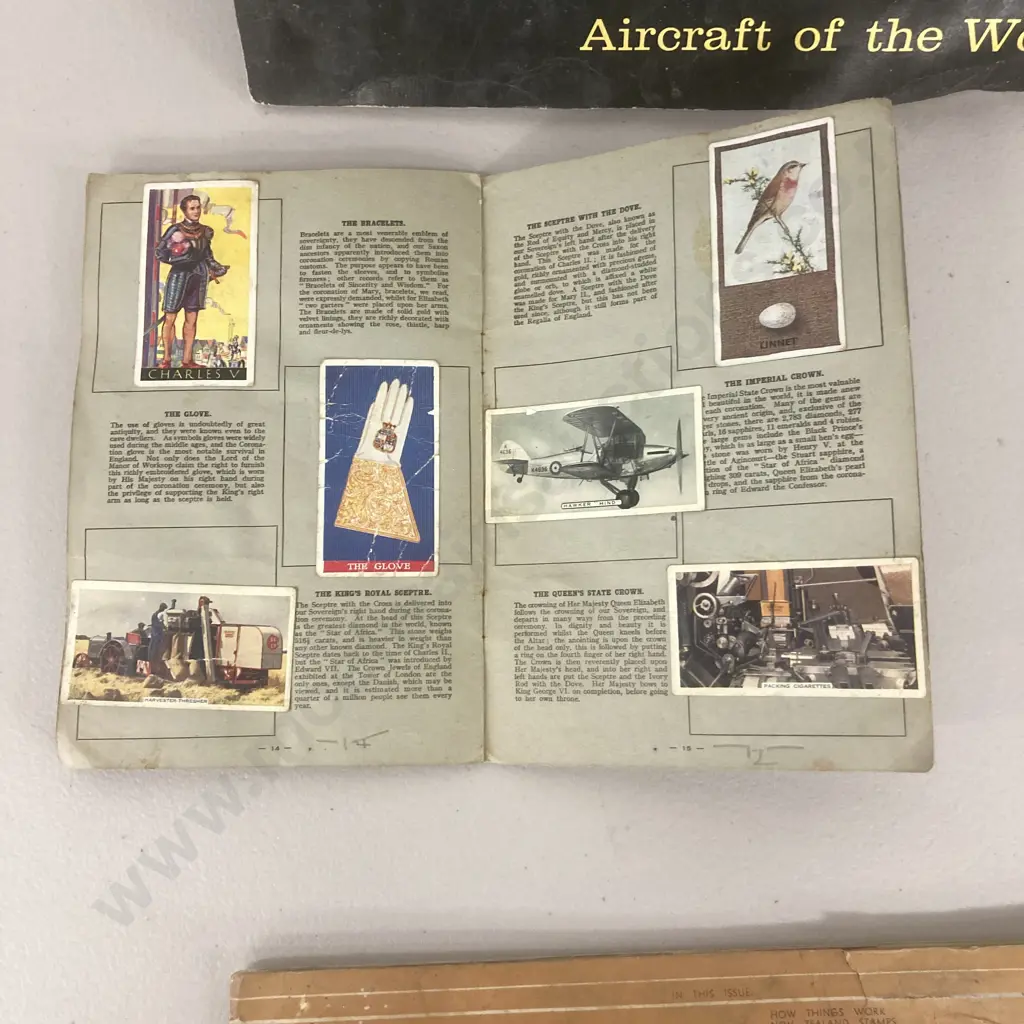 Sanitarium Volume 9 of The New Zealand Treasury Of The Years, 1953 & Two Vintage Cigarette Card Albums Image 1++