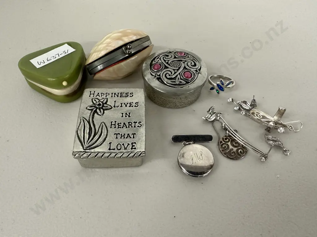 Sterling Silver Jewellery with  Jewellery Cases/boxes Image 1++