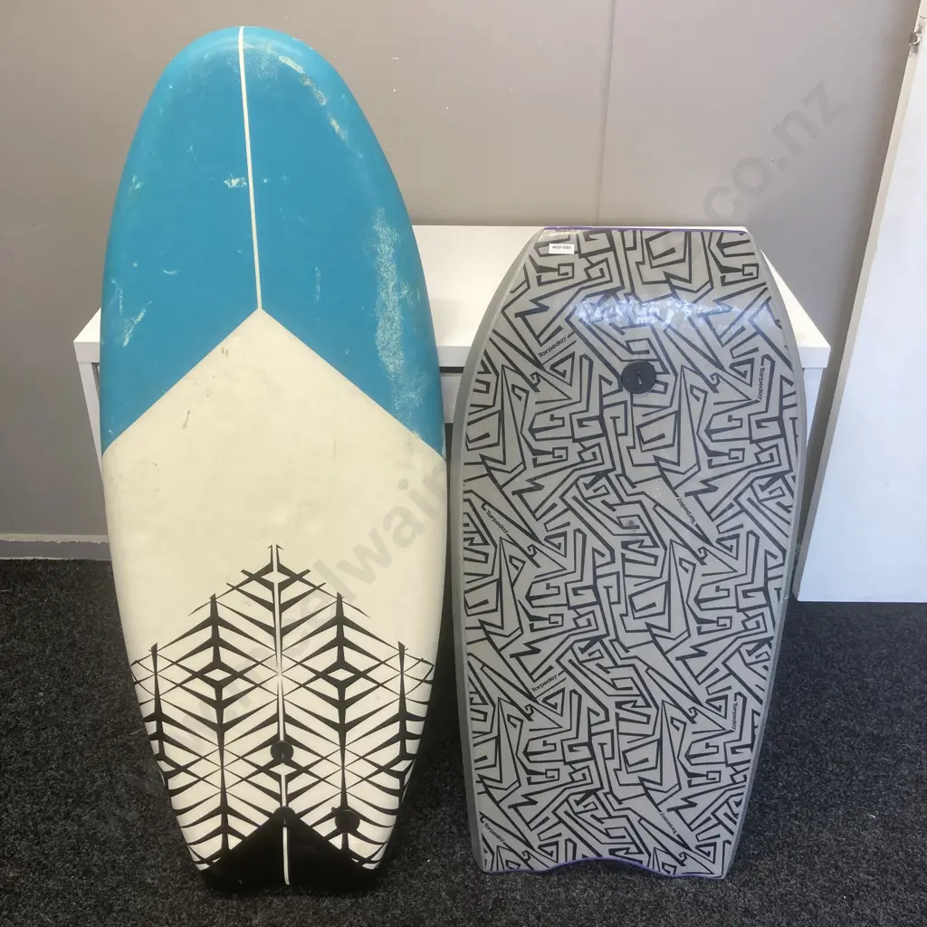 Torpedo7 Revo 37 BodyBoard & Bodyboard With Fin Image 1++