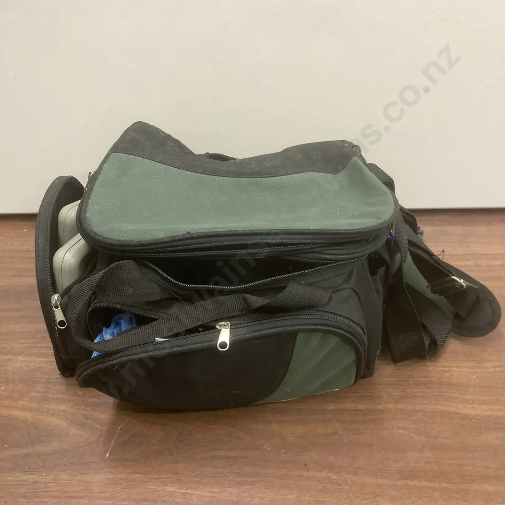 Trout Fishing Bag, Flies, Reels, Line Etc Image 1++