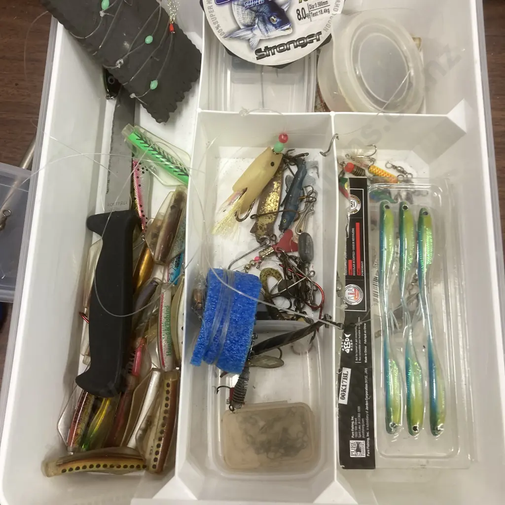 Clear Bin - Assorted Fishing Image 1++