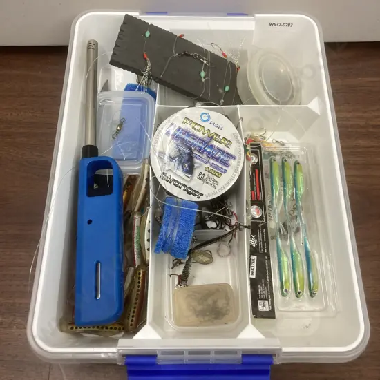 Clear Bin - Assorted Fishing
