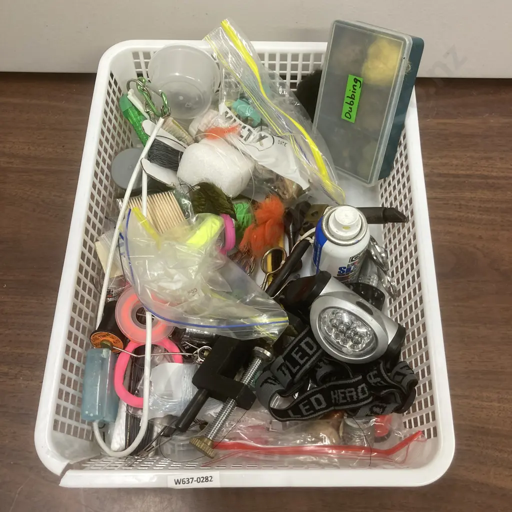 White Bin - Assorted Fishing Image 1++