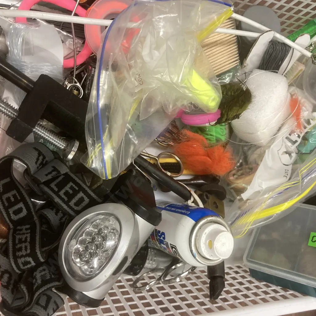 White Bin - Assorted Fishing Image 1++