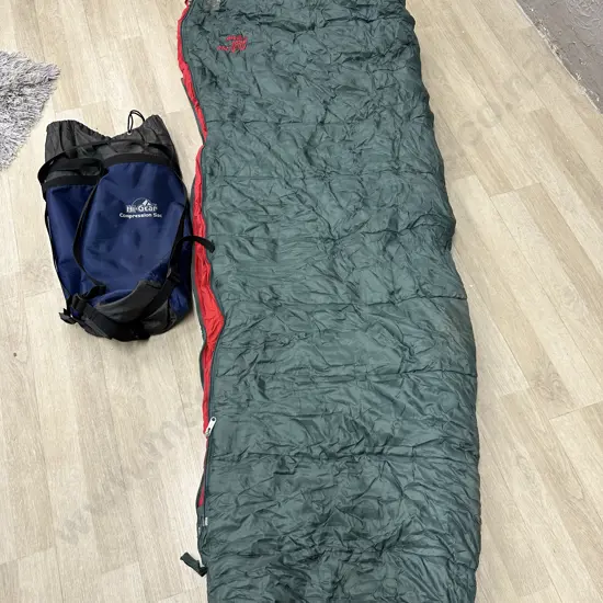 Kozi-Tec 500 Hi-Gear Sleeping Bag With Compression Sack