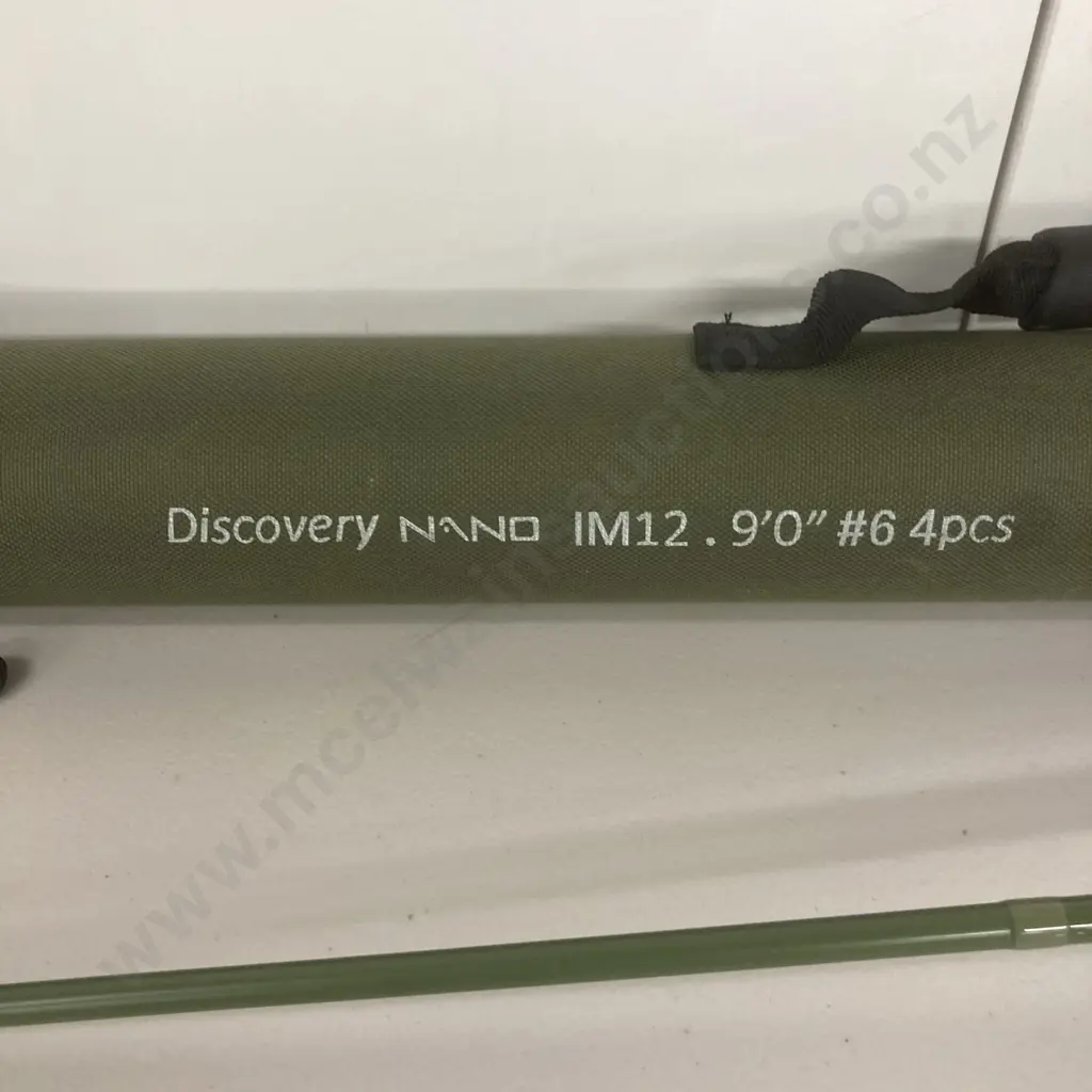 Discovery Nano IM12 9ft #6 4pc Fly Rod With a #7/8/9 Reel & a Cordura Rod Tube Image 1++