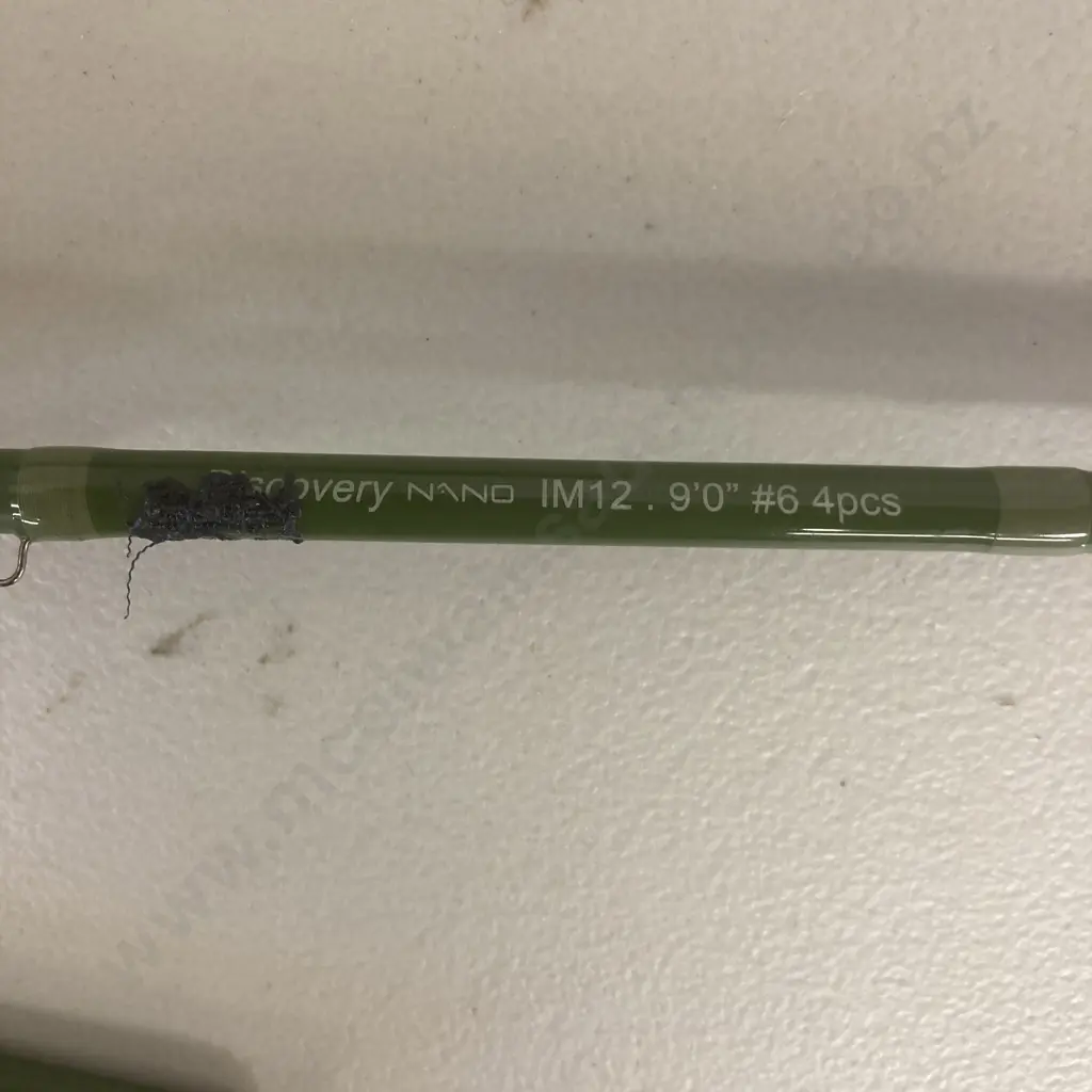 Discovery Nano IM12 9ft #6 4pc Fly Rod With a #7/8/9 Reel & a Cordura Rod Tube Image 1++