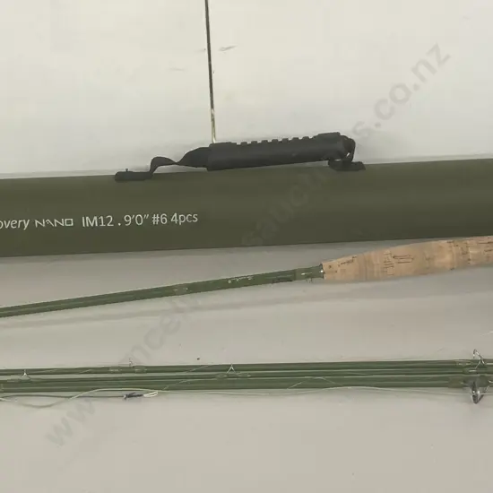Discovery Nano IM12 9ft #6 4pc Fly Rod With a #7/8/9 Reel & a Cordura Rod Tube