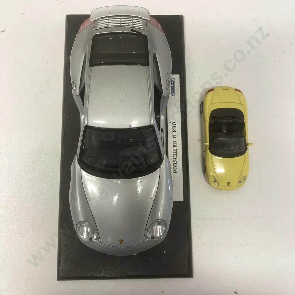 Die-Cast Porsche 911 Turbo & Boxster Image 1++