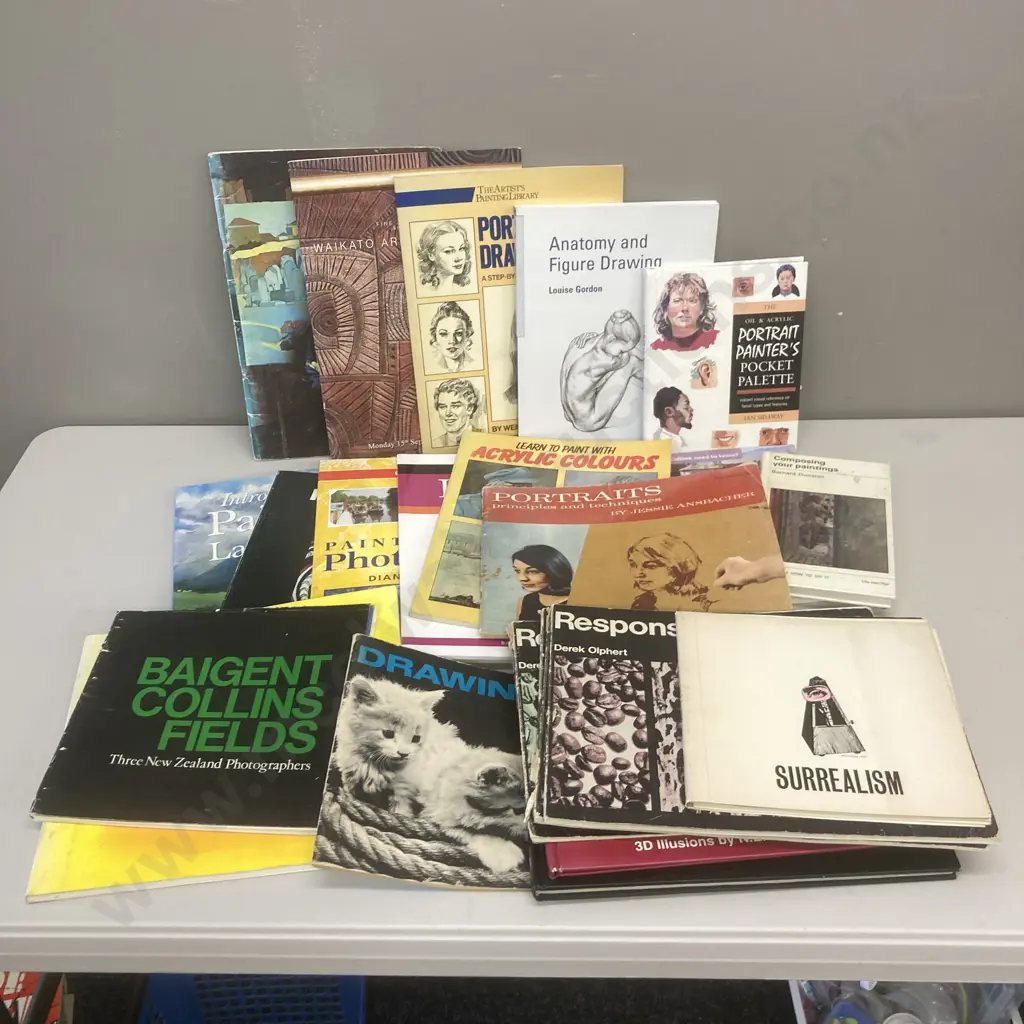Lot of Books, Art How To's, Photography, Catalogues Etc Image 1++