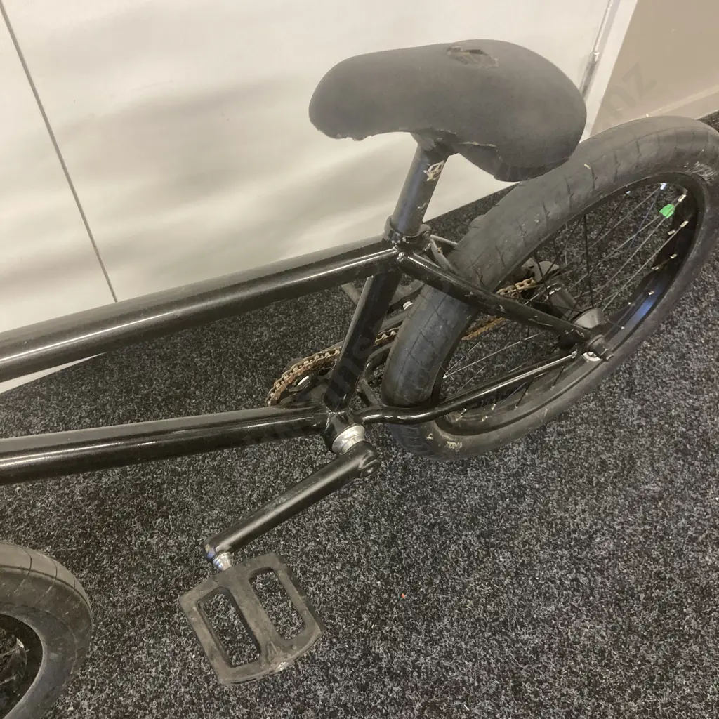Black BMX With Pegs Image 1++