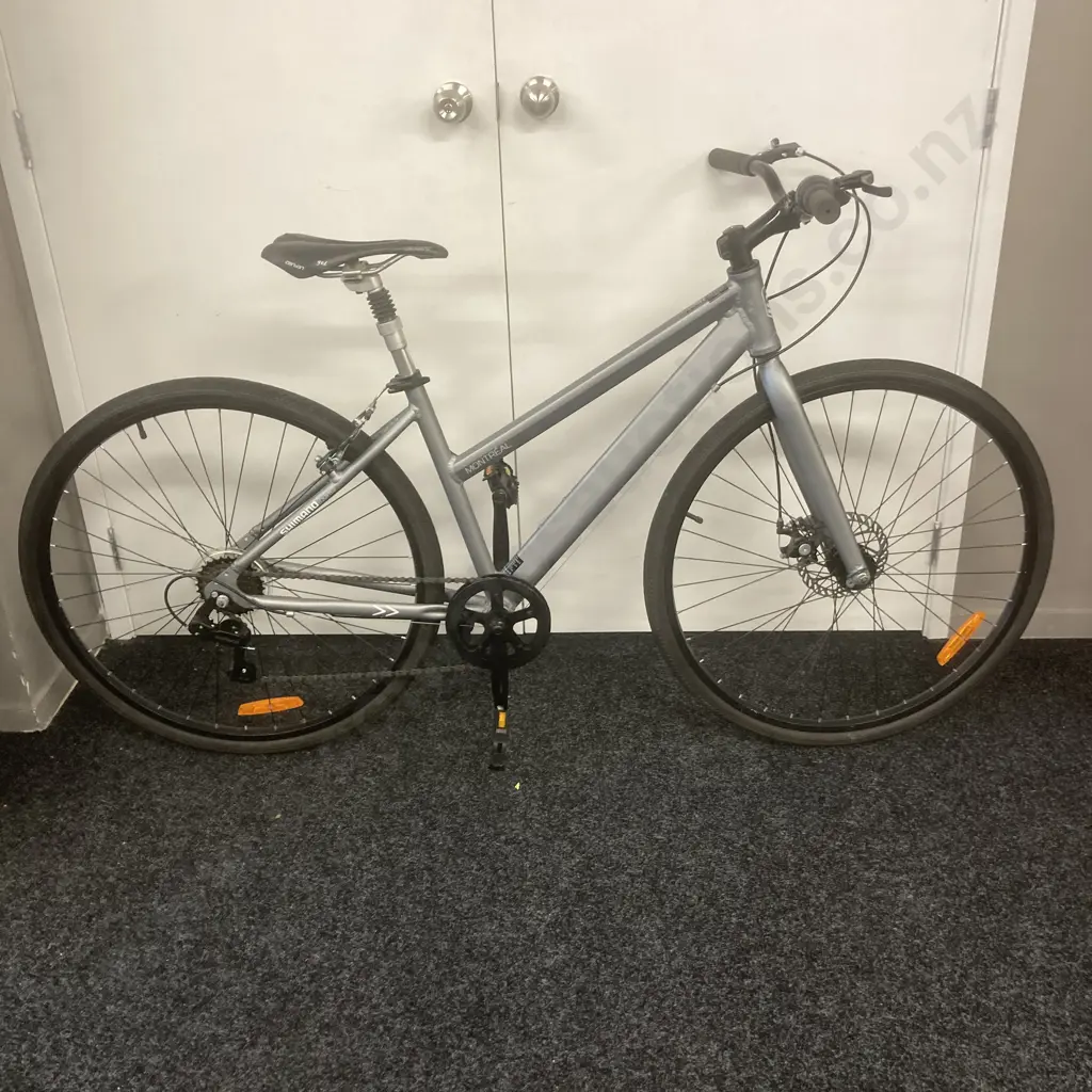 Silver Coloured Montreal Ladies Bike Image 1++