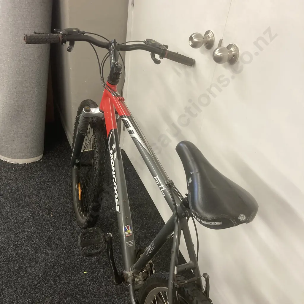 MTB - Mongoose AL Pro Red & Grey Colour Image 1++