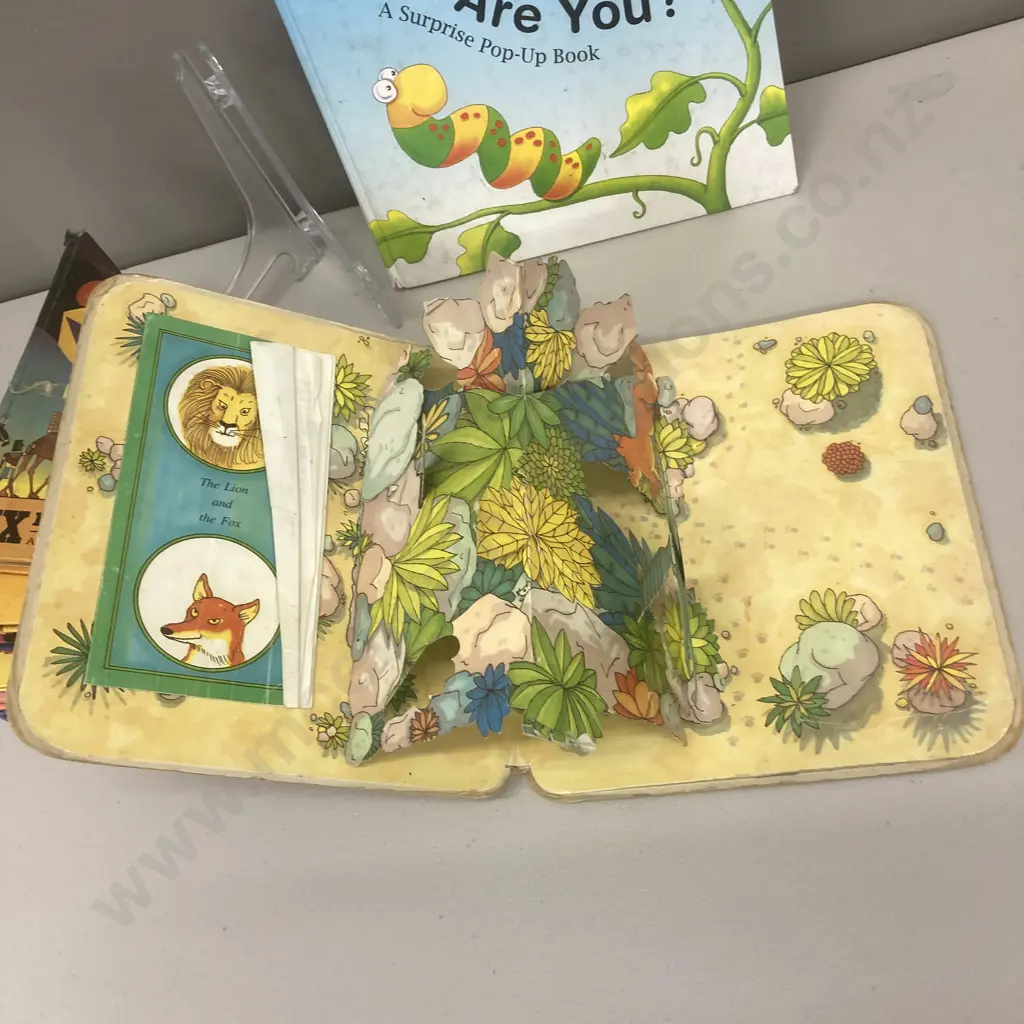 Pop-Up Books x 9 - Six Brave Explorers, Pudgy Pig, What Are You?, Roaring Lion Tales Etc Image 1++