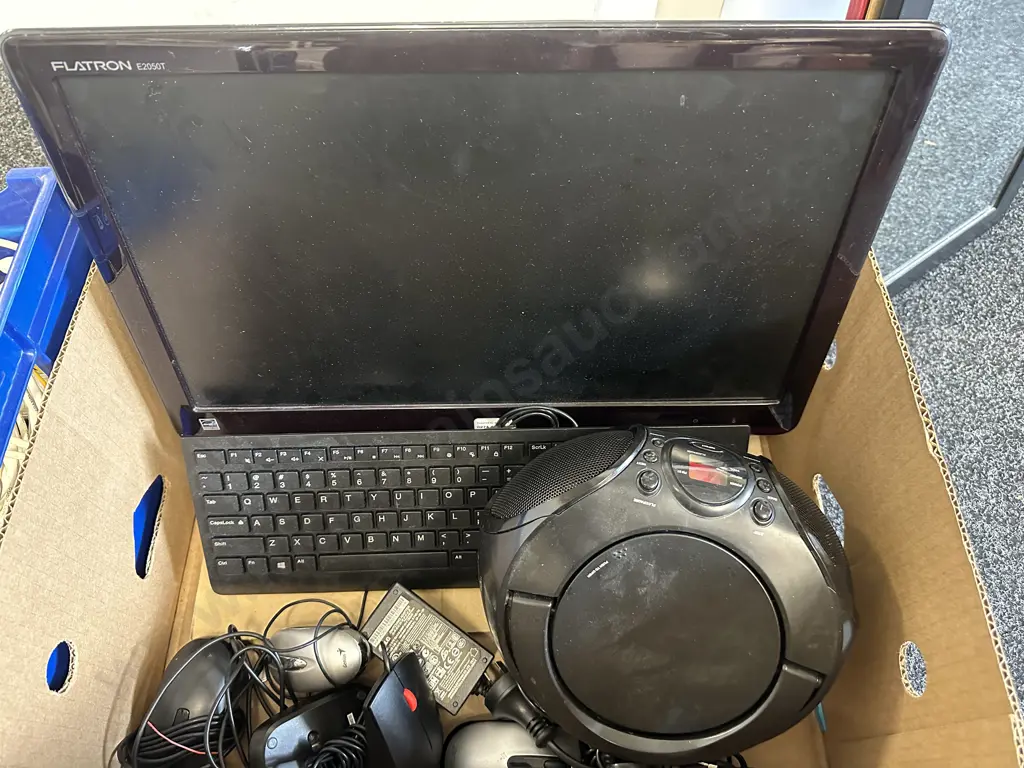 Flatron E2050T Monitor, Keyboards, Mouse's Etc, 2 x Boxes of Image 1++