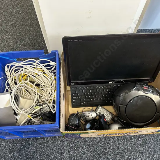 Flatron E2050T Monitor, Keyboards, Mouse's Etc, 2 x Boxes of