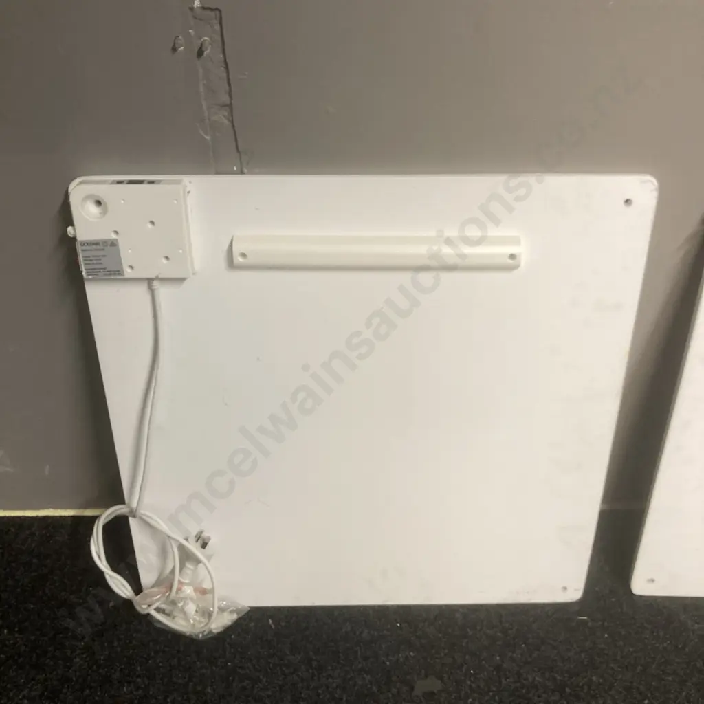 Pair of Goldair EcoSave Fibre Panel Heaters with Thermostat GECO260 Image 1++