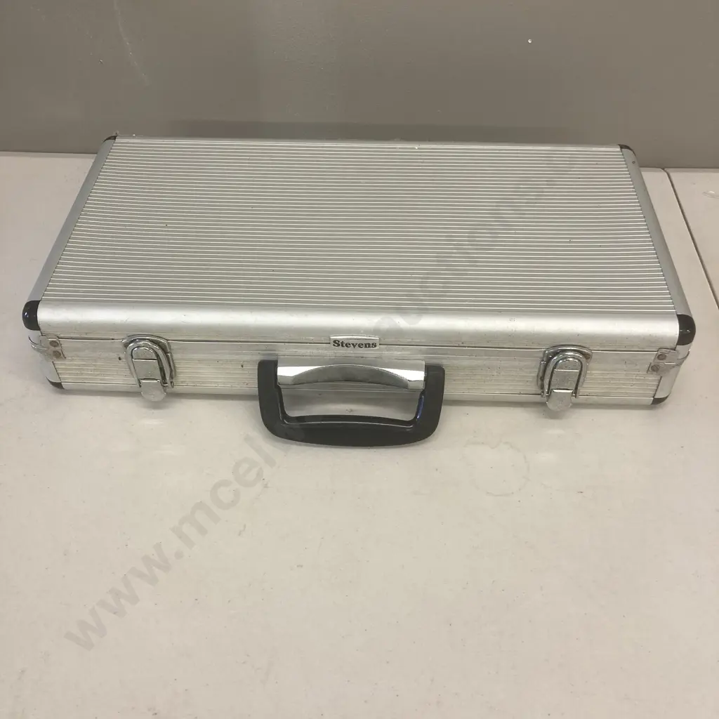 Stevens BBQ Tool Set In Case (Unused) Image 1++