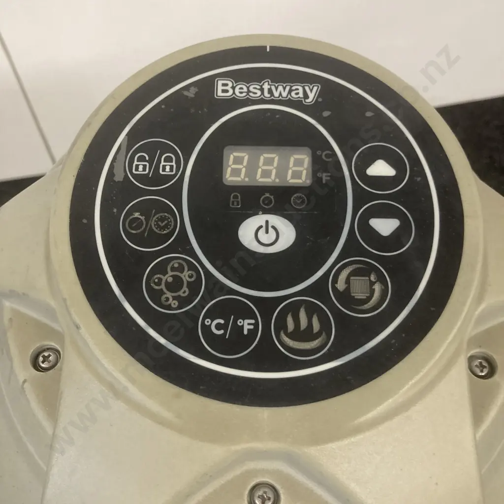 Bestway Lay-Z-Spa Model #54286 Pump & Heating Unit With Filters Image 1++